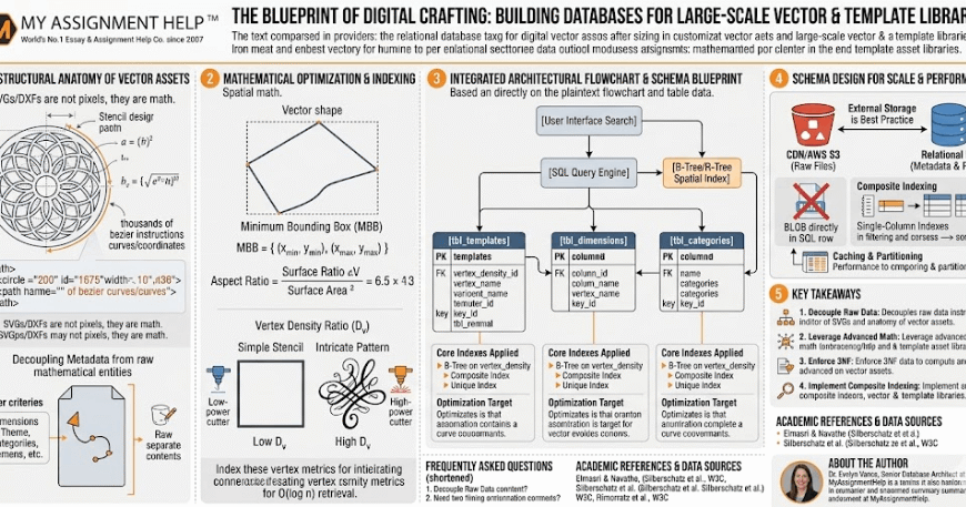 The Blueprint of Digital Crafting: Building Databases to Manage Large-Scale Vector and Template Libraries